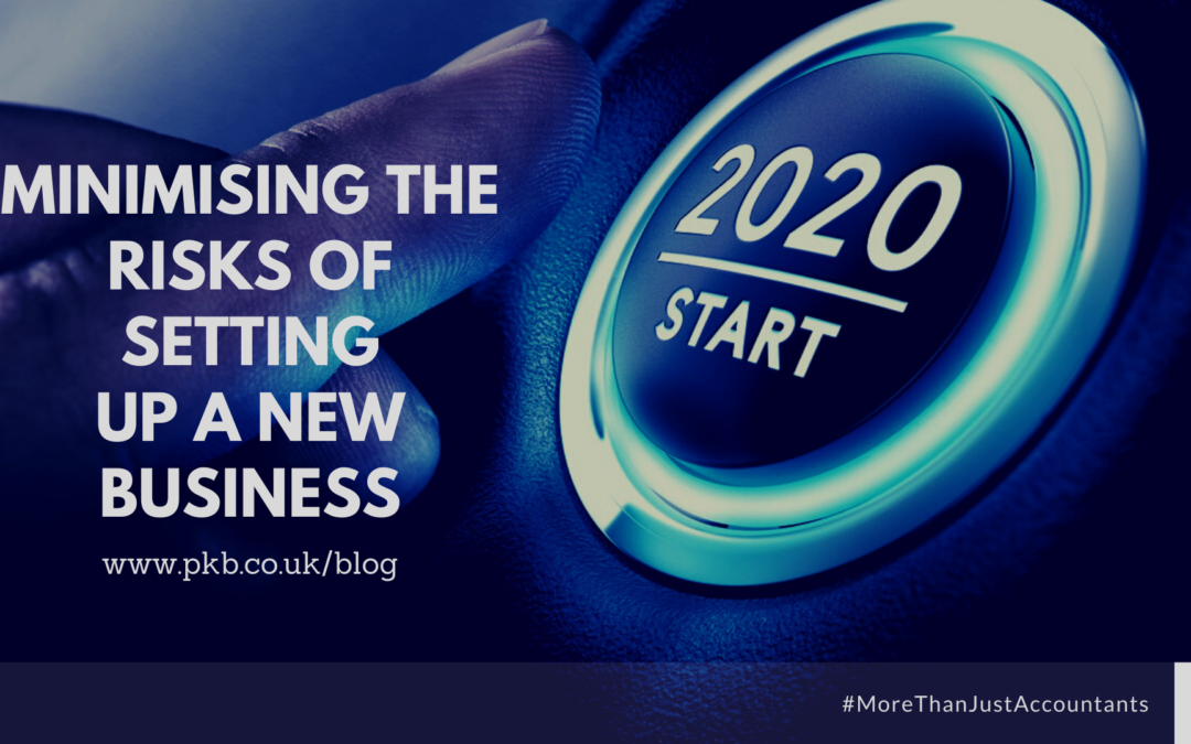 Minimising the risks of setting up a new business