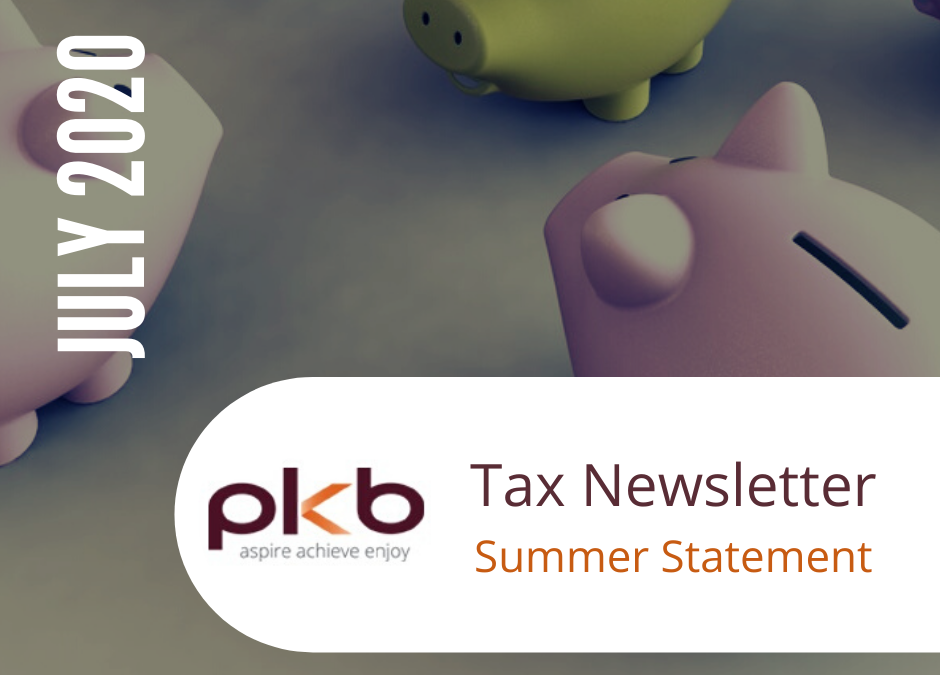 Tax Newsletter (Summer Statement) – July 2020